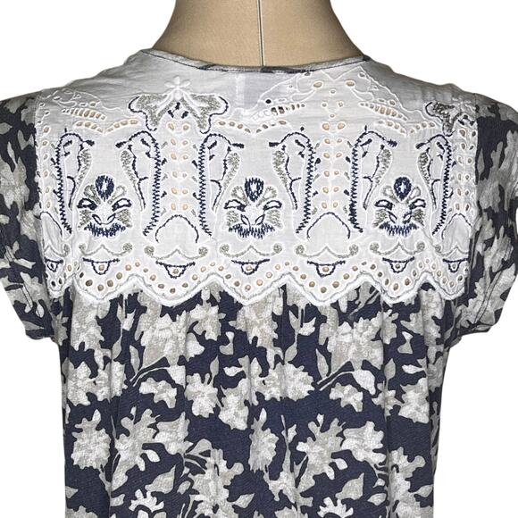 Anthropologie Postmark Penelope Printed Top Size Small - Picture 7 of 12